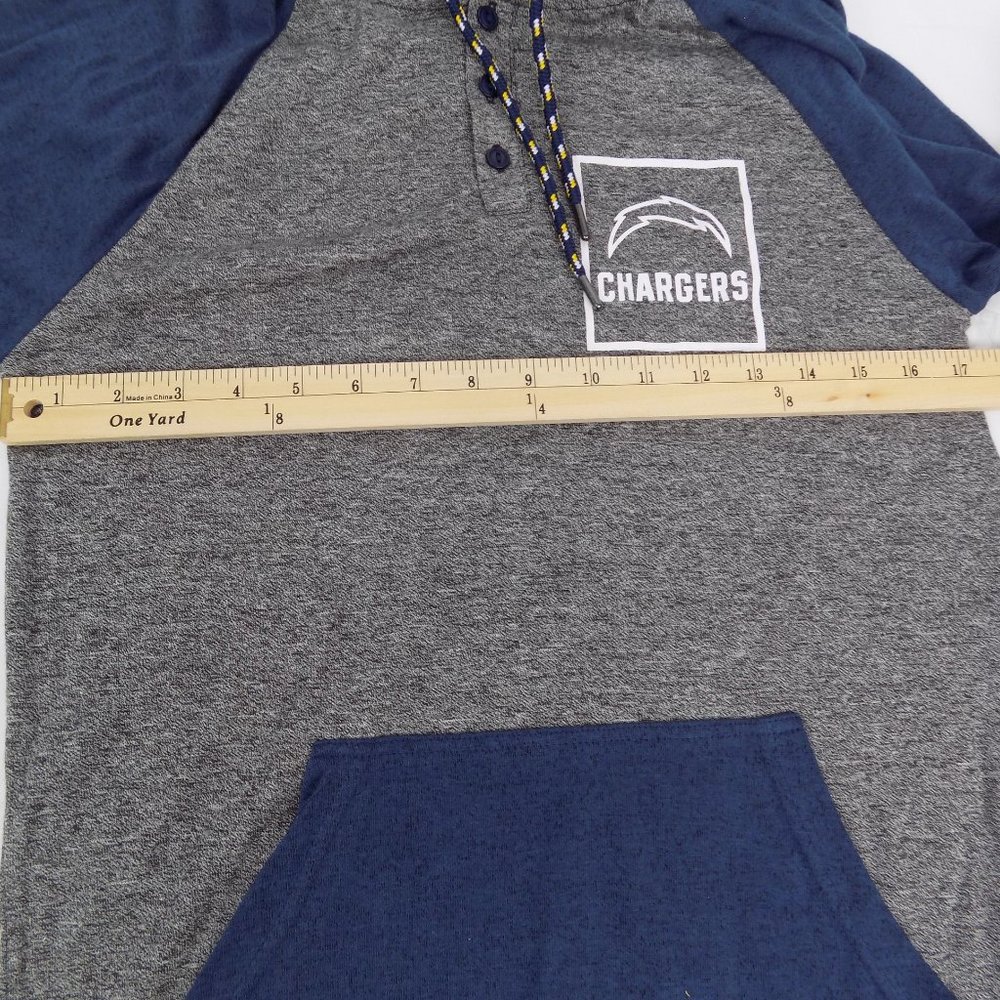 LA Chargers NFL Team Apparel Womens Long Sleeve Pullover Hoodie Sz Small - Picture 7 of 8